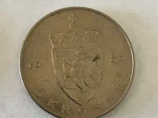5 Kroner Norge 1980