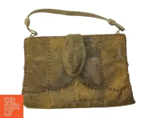 Vintage taske af slangeskind (str. 27 x 17 cm)