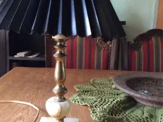 Marmor messing lampe