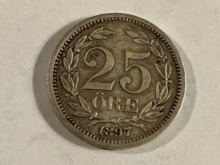 25 øre 1897 Sweden
