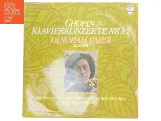 Chopin klaverkoncerter LP fra Philips