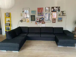 Stor sofa, modulopbygget