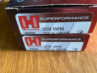 Hornady GMX 308 win. 