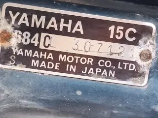 Yamaha 15hk 15c dele model 684