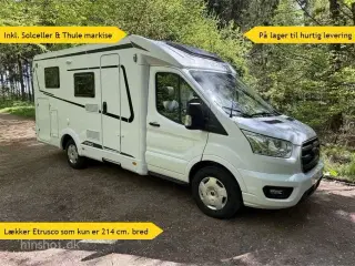 2025 - Etrusco V 6.6 SF   Lækker Autocamper som kun er 214 cm bred fra Hinshøj Caravan.