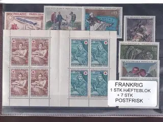 Frankrig - 1 Hæfteblok - 7 Stk. - Postfrisk