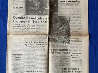 Avis - Heimdal - 15. Maj 1945 - 5 Frihedskæmperes grave fundet 1