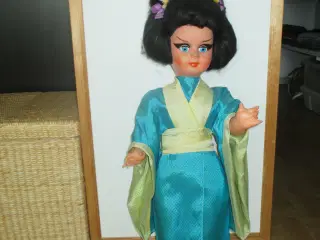 Dukke i japansk kimono