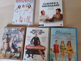 DVD 5 sjove Film