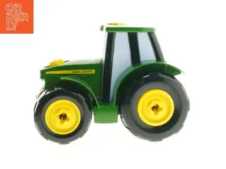John Deere legetøjstraktor inkl skruemaskine (str. ca. 20 cm)