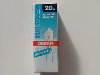 Osram Halogen 20 W  12 V Starlite.  3 for 20 kr.