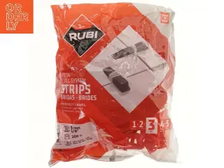 Rubi Delta nivellerings system strips