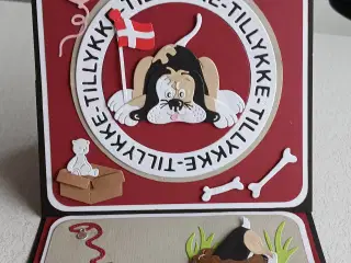 Kort med forskellige hunde sælges