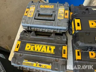 Værktøjskasser+radio DeWalt+Berner+Bosch