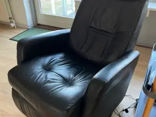 2 stk læder hvile stole