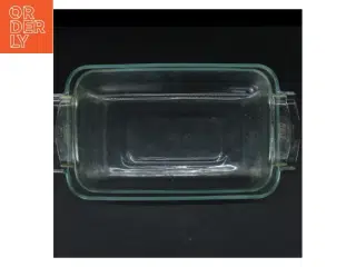 Pyrex glasfad fra Pyrex (str. 30,5 cm. og 28,5 cm)