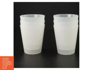 Plastikkrus sæt (str. 6 styk. ø. 8 cm)