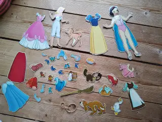 Disney Prinsesses Dressup Magneter