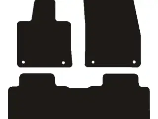 Diamond velourmåtter Xpeng G6 2023-