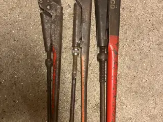 Rørtænger. Bacho. Tre stk