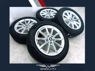5x112 17" ET52 nav 66,6ø BMW sommersæt inkl.TPMS (