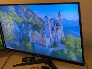 Aoc 165 Hz gamer skærm