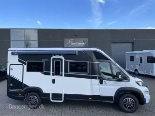 2024 - Chausson X650 Exclusive line   MESSEPRIS kr. 999.900,- SPAR kr. 50.000,- Camper med stor Lounge og siddegruppe, 9-trins automatgear, sænkeseng, stor garage, specialfælge, Connect- og X-tilbehørspakke ,