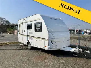 2021 - Weinsberg CaraOne 390 QD   Weinsberg CaraOne 390 QD Dobbeltseng  Lille let rejsevogn
