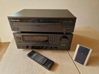 Marantz High End Reciever stereoanlæg og CD 