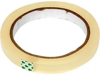 Klar tape 12 mm x 68 m - 1 rulle