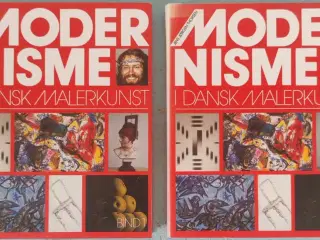 Modernisme i dansk malerkunst - bind 1 og 2