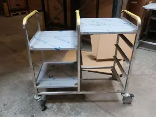 Afrydningsvogn for opvaskekurve 500x500 mm