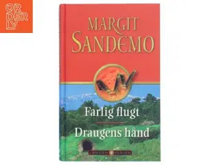 Farlig flugt : Draugens hånd af Margit Sandemo (Bog)