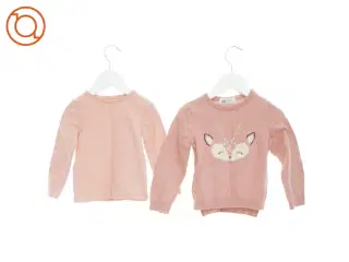 Bluse (2 stk.) fra H&M (str. 92 cm)