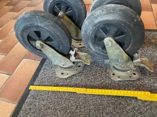 Stor transporthjul