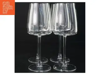 Hvidvinsglas (4 stk) fra Lyngby glas (str. 21,5 x ø 6,5 cm)