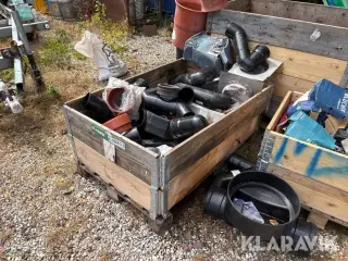 Assorteret kloak og afløbsfitings
