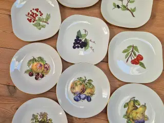 Håndmalede tallerkener