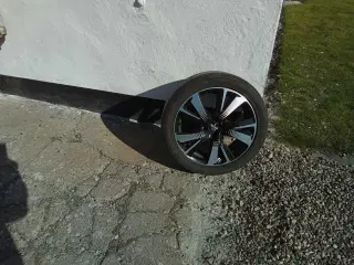 4 ALUFÆLGE MED DÆK TIL PEUGEOt 2008