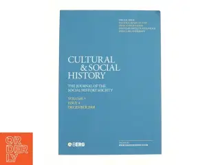 Cultural & social history  fra Bog
