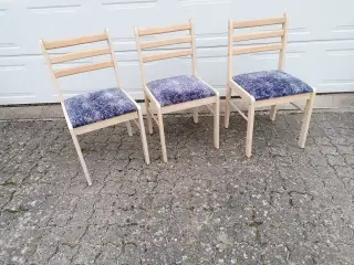Spisebordsstole med Stofsæde