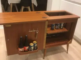 TEAK Symaskineskab/bord