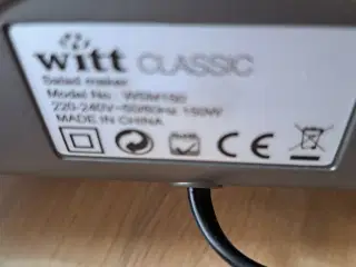 Grøntsagssnitter witt Clasico sælges
