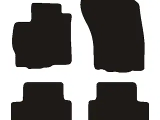 Måtter Mitsubishi Outlander 5P 04/2007-