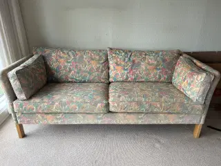 Søren Lund 2-pers. sofa (180 cm) – Blomstret vinta