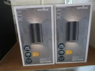 2 stk. Nordlux Rold Round udendørslamper