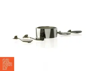 Smykkesæt med armbånd og øreringe (str. Ø 7 cm og 7 cm og 9 cm)