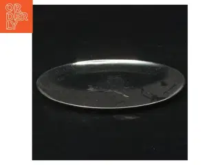 Stål glasbakke (str. Diameter 10 cm)