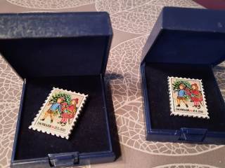 Julemærke pins fra 2013