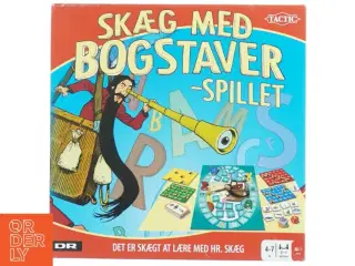 Skæg med bogstaver brætspil fra Tactic (str. 25 x 6 cm)